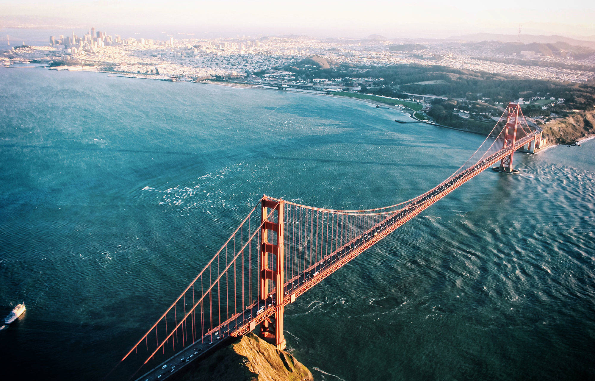 Reis Naar San Francisco De Golden Gate Bridge KILROY