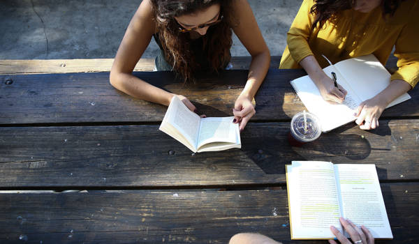 language-course-students-with-books-cover