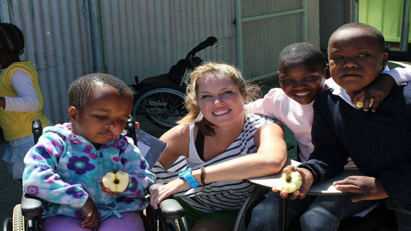 Ontmoet andere vrijwilligers in Kaapstad