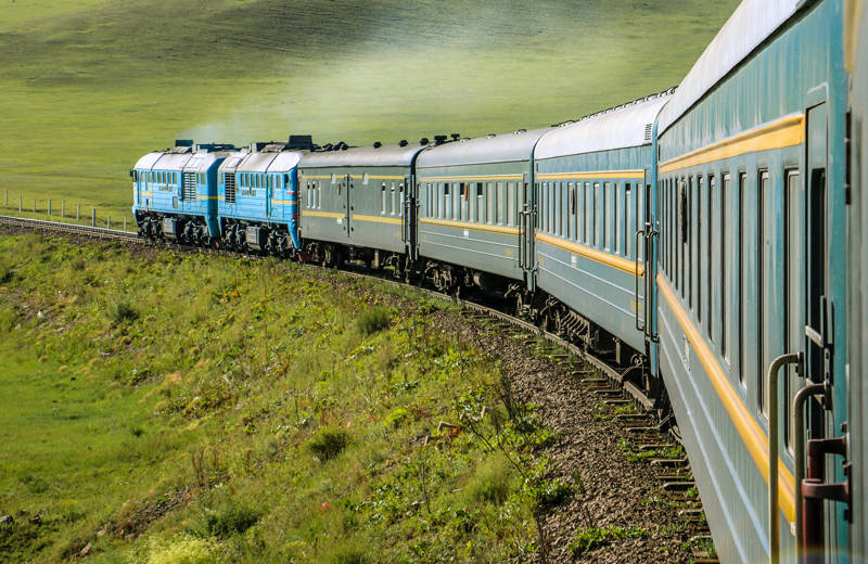 Den trans-mongolske jernbane
