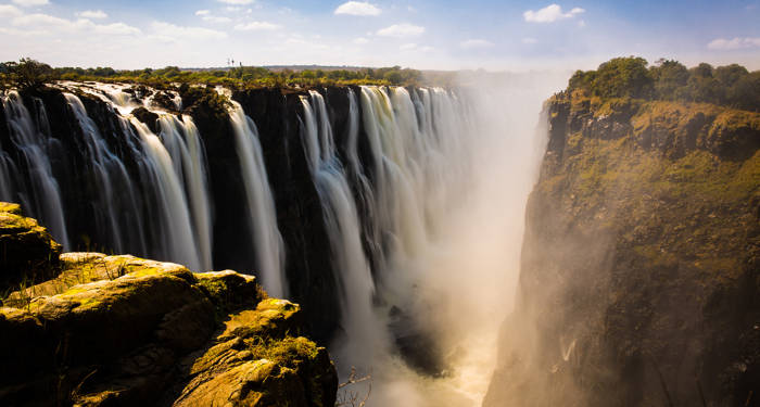 View over Victoria Falls from the Zimbabwean side | KILROY