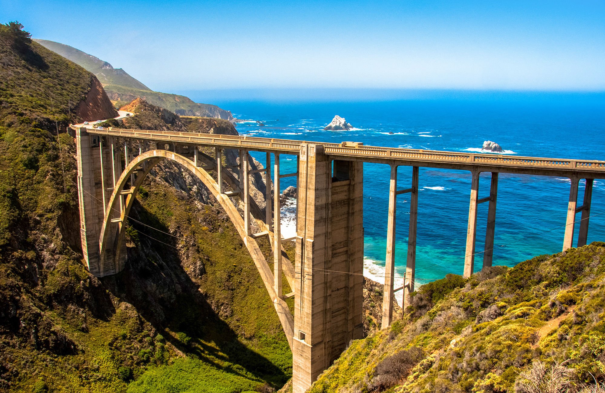 Bixby Creek Bridge op Highway 101