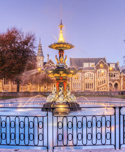 Reizen naar Christchurch in Nieuw Zeeland met KILROY