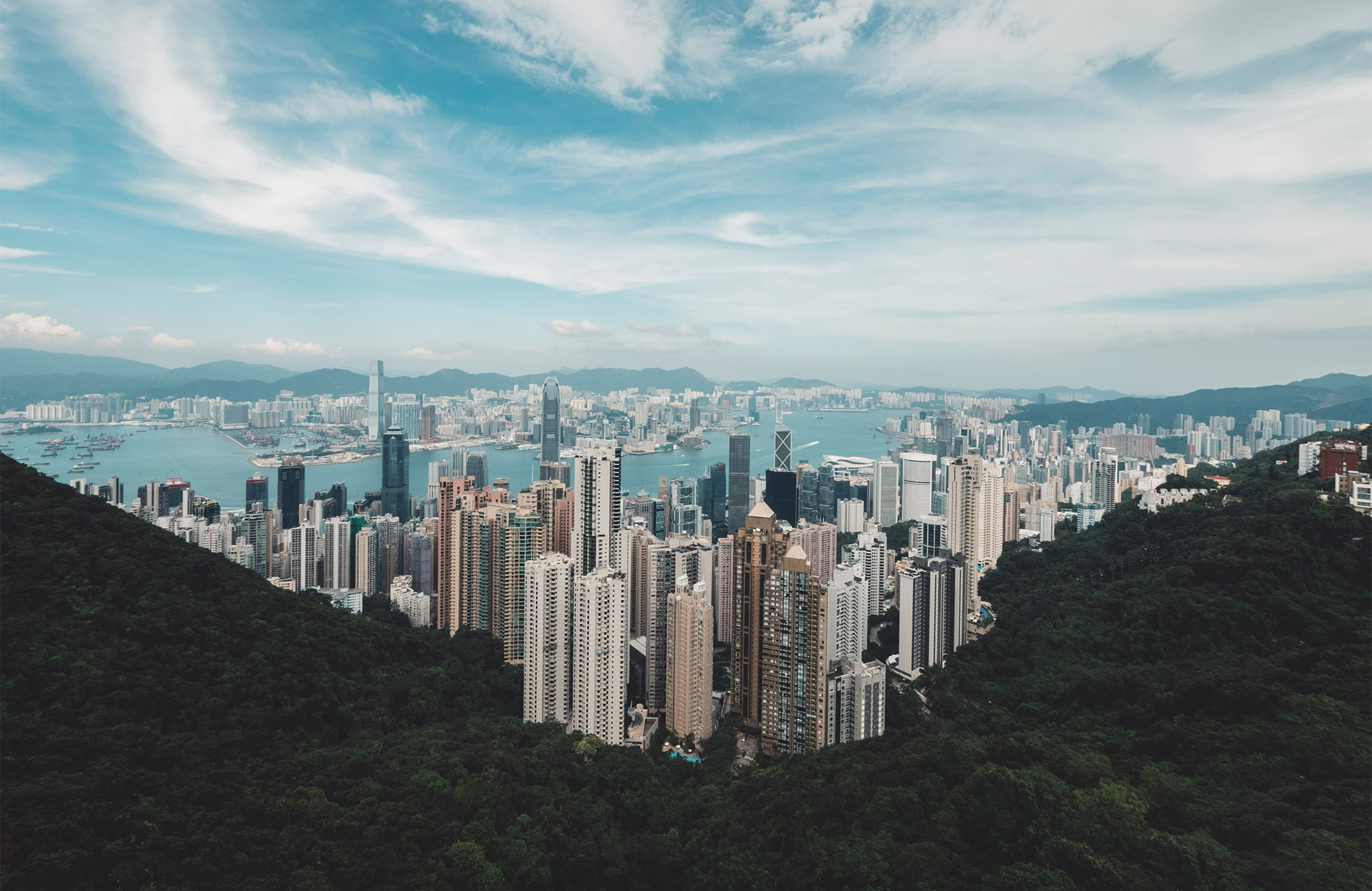 Uitzicht Hong Kong