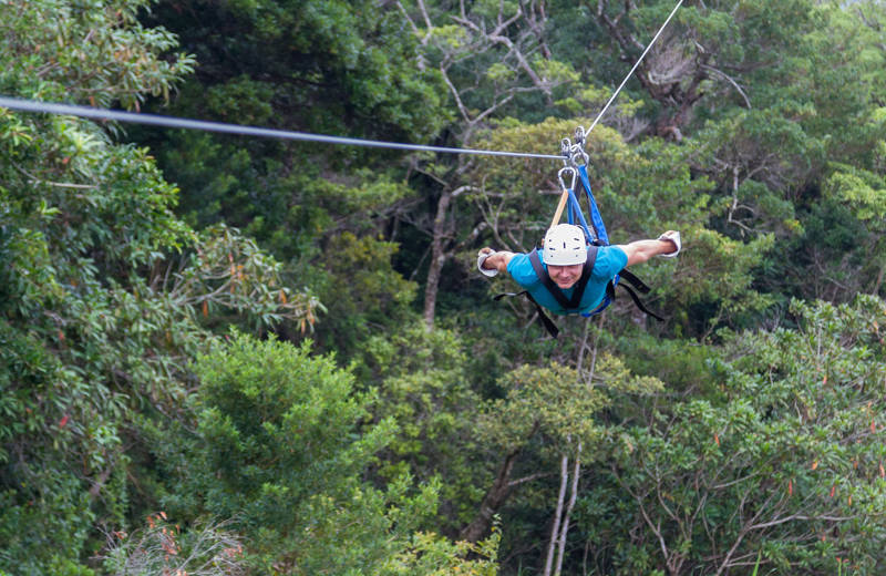 Ziplining in Costa Rica