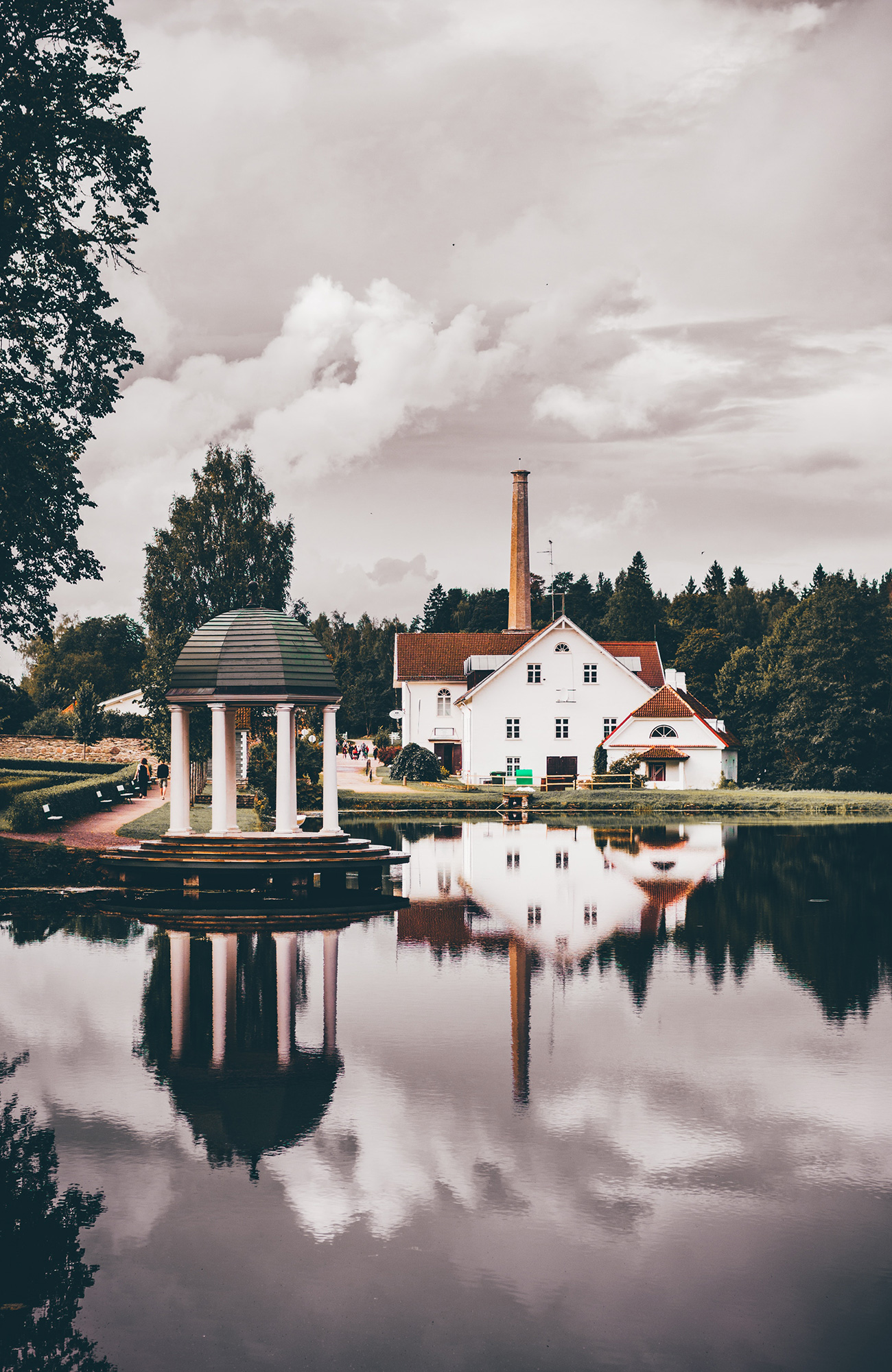 natur og bygninger i estland