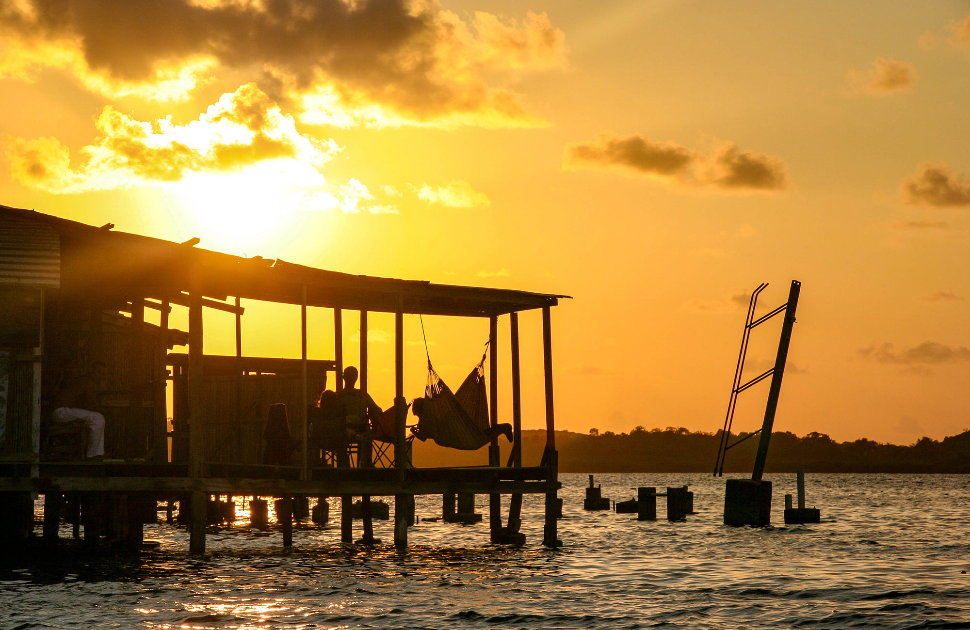 Zonsondergang in San Blas in Panama | Spaans leren op reis | KILROY