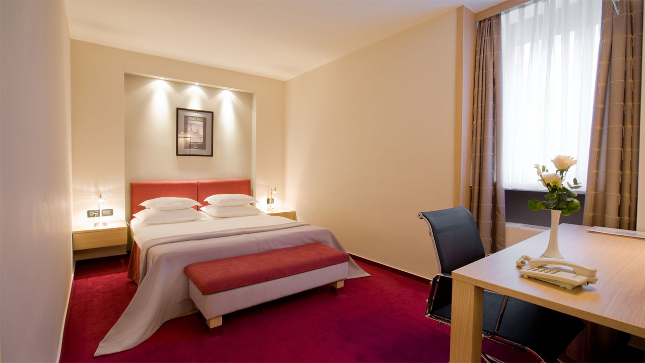 Kamer in Hotel Laguna in Zagreb