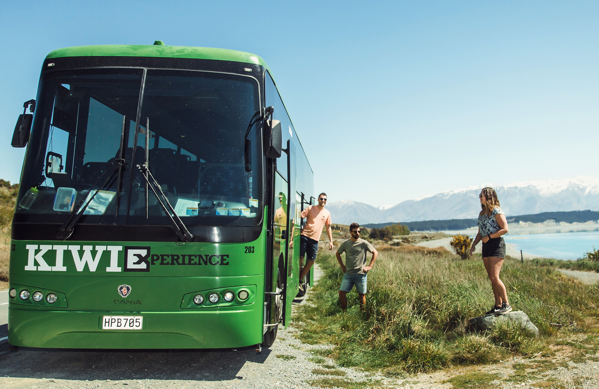 Kiwi Experience busreizen in Nieuw Zeeland