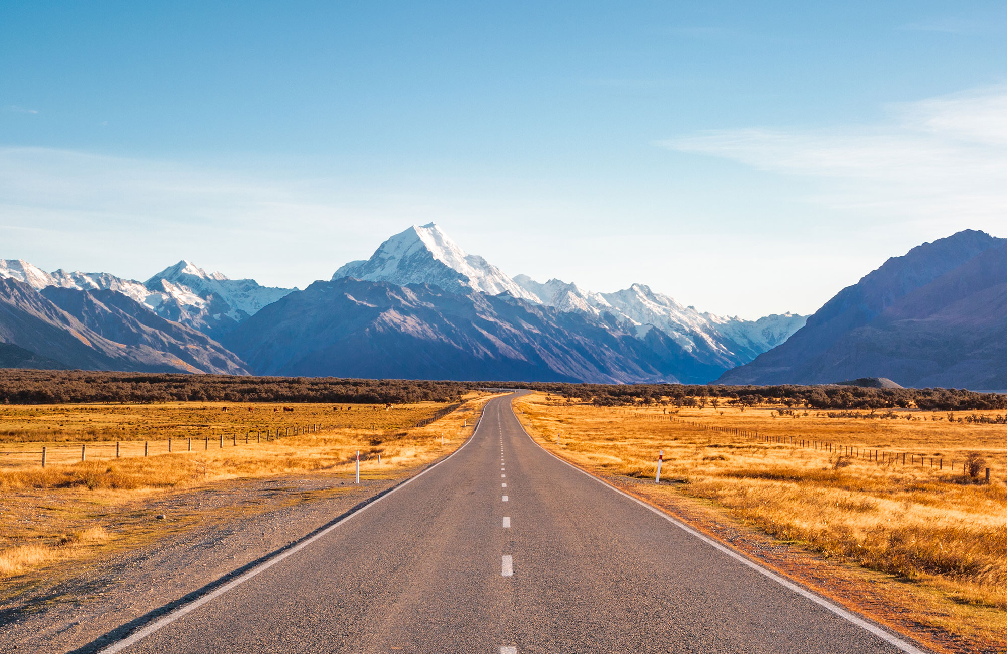 Rijd met de Coaster camper door dit prachtige landschap | Camperhuur Nieuw-Zeeland | KILROY