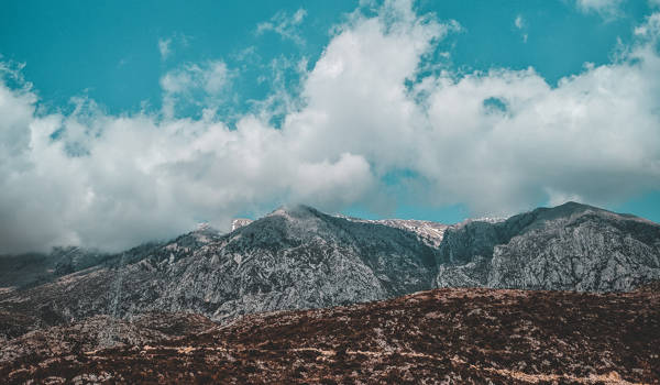Albania High Mountain Slope