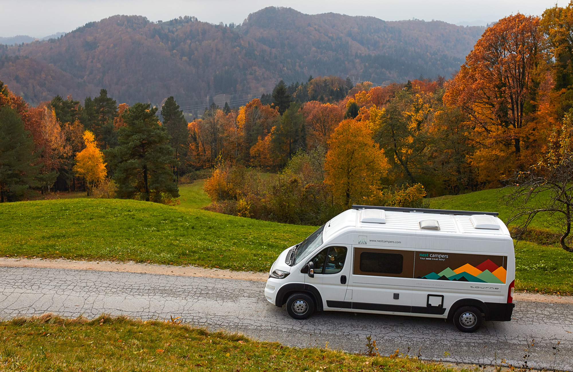 Neem een elektrische campervan