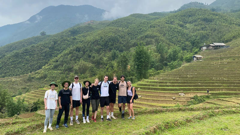 Image of a group of travellers in Sapa located in northern Vietnam - KILROY