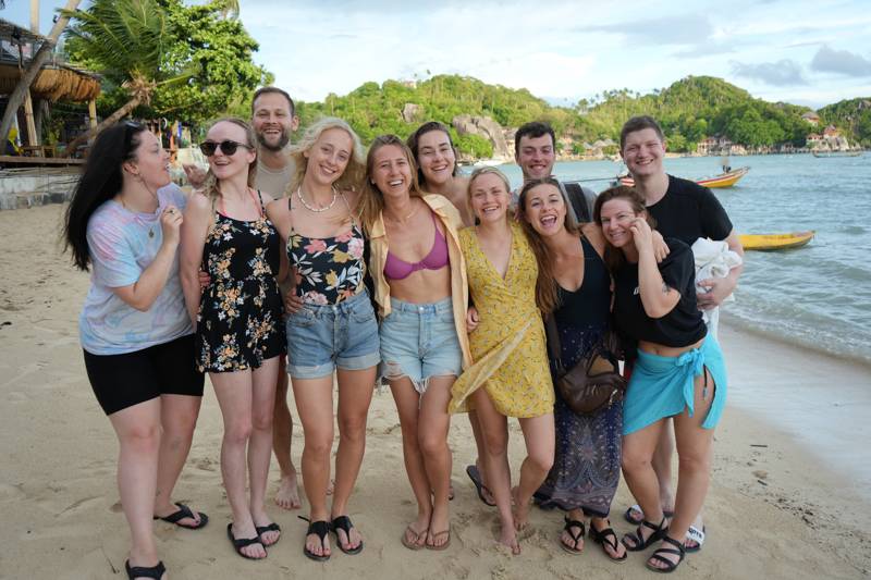 Groep reizigers in Thailand - KILROY