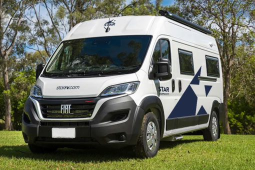 Star RV Polaris 2 campervan in het wit