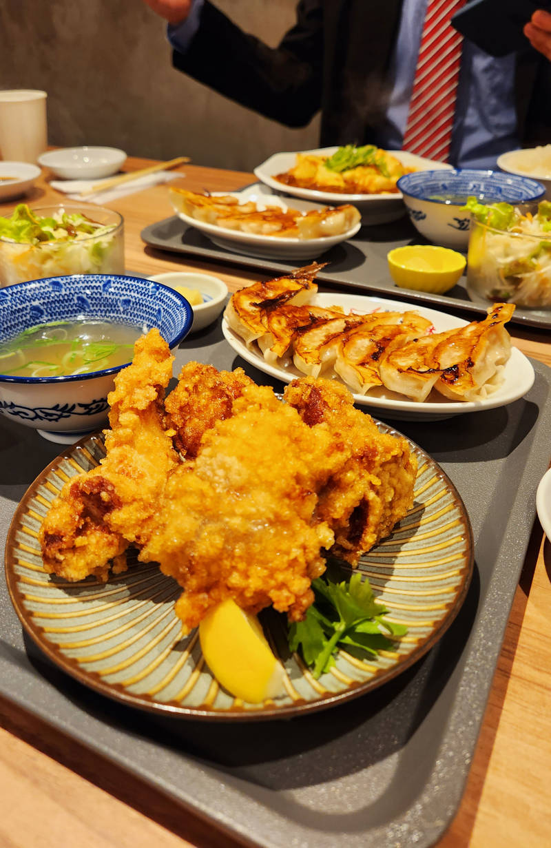 Typisch Japans eten op een bord