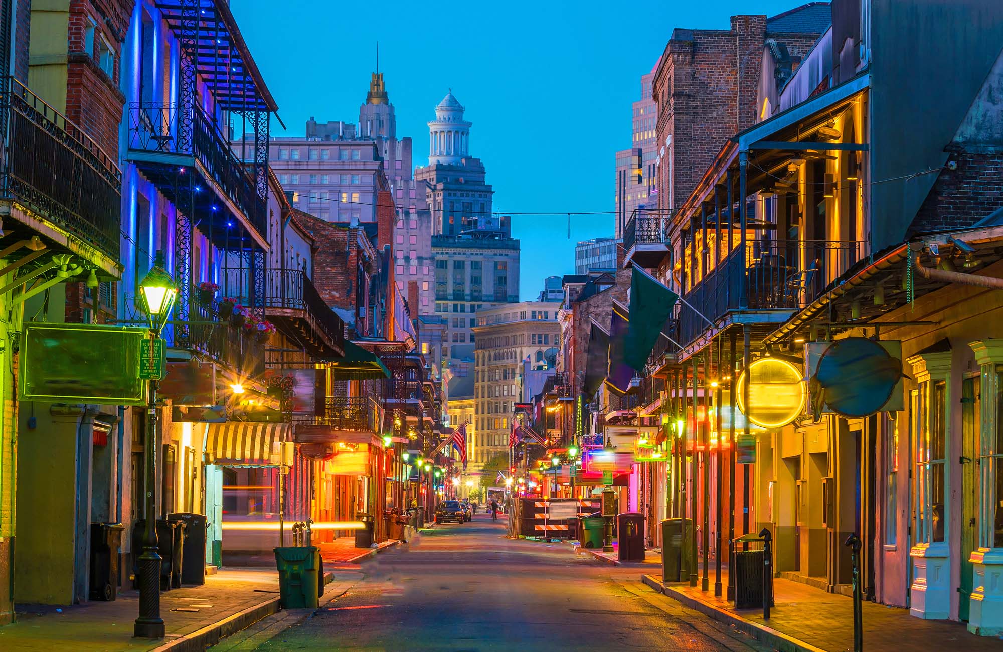 Reizen naar New Orleans