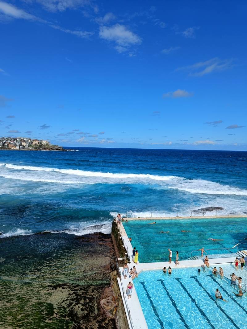 De Icebergs pools bij Bondi Beach in Sydney, Australië