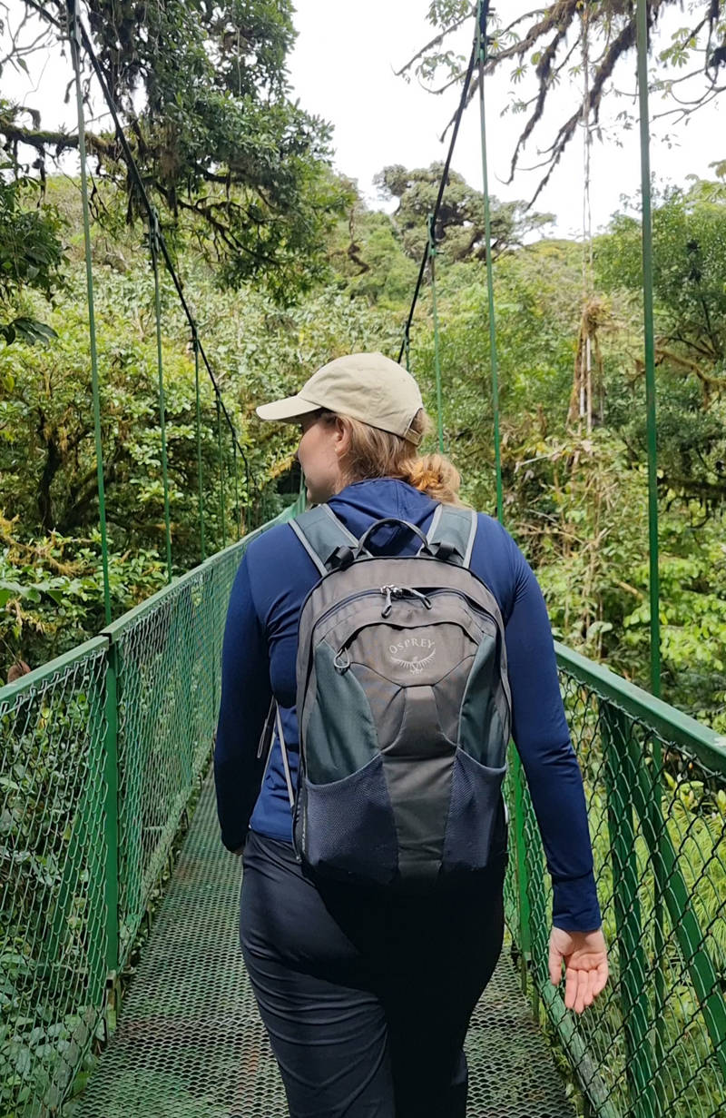 Treetop walk in Taman Negara in Maleisië